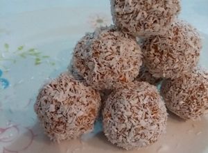 Una foto de Trufas de copos de maíz