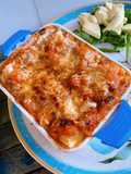 Lasagna de Salmón. Receta Doña Francy