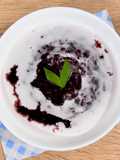 150. Bubur Ketan Hitam dengan Kuah Santan