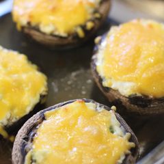 A picture of Stuffed mushrooms.