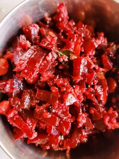 பீட்ரூட் பொரியல் செய்முறை முக்கிய புகைப்படம்