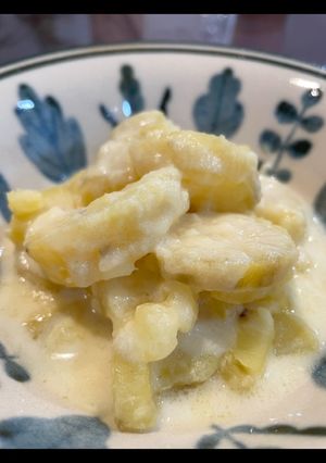 A picture of Sweet Potatoes in Milk Butter.