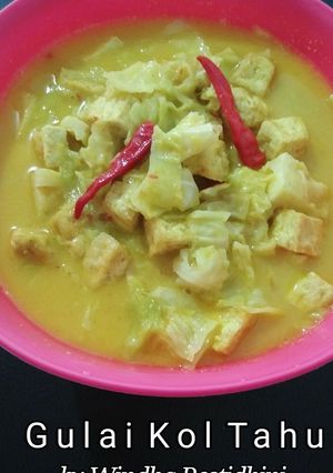 Foto resep Gulai Kol Tahu