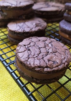 Una foto de Alfajorcitos brownie