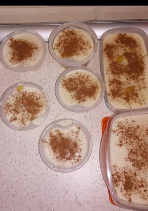 Una foto de Arroz con leche cremoso en mambo