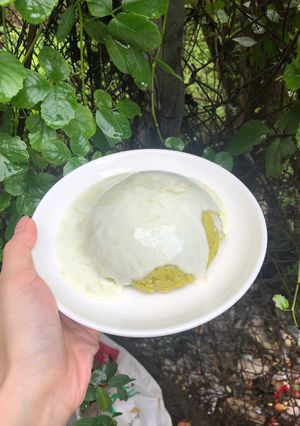 Hình của món Yến mạch qua đêm.