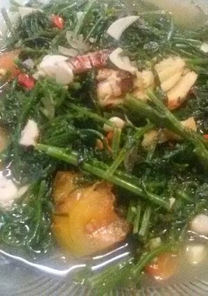 Foto resep tumis sayur pakis