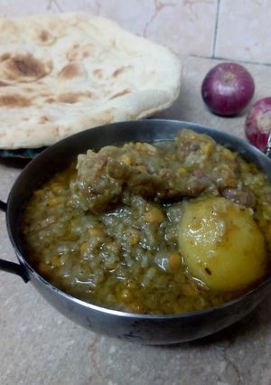 A picture of Aab Ghosht.