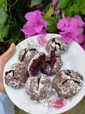 Chocolate crinkle cookie