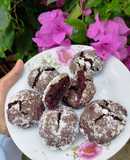 Chocolate crinkle cookie