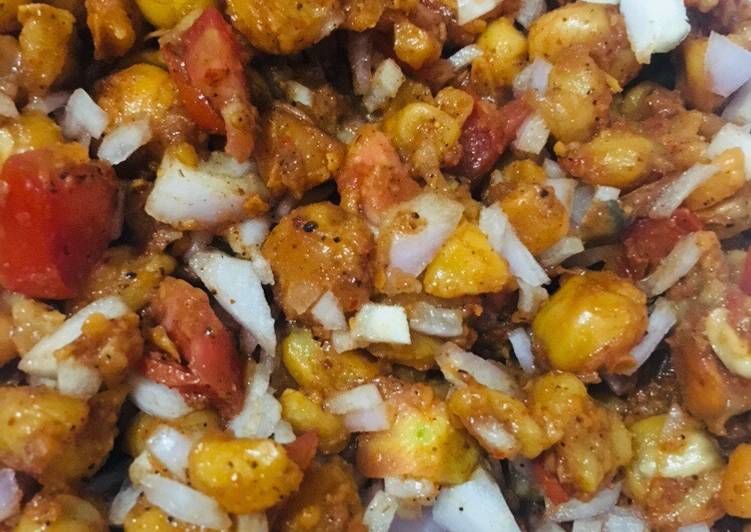 How to Make Homemade Boiled corn chaat