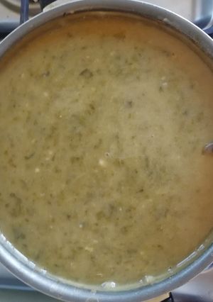 عکسی از دستور آش سبزی شلغم