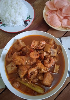 Foto resep Sambel goreng udang Tahu dan krecek