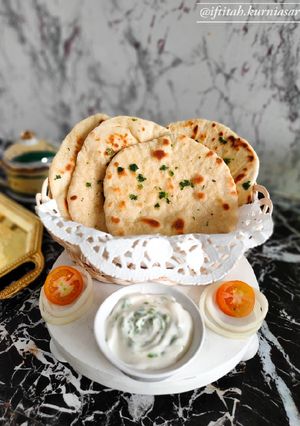Foto resep Roti Naan India