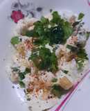 Untable de yogurt, ajo y perejil