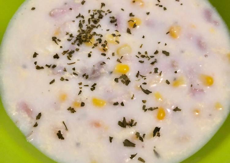 Sup Krim Ayam Jagung