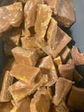 Easy Microwave Butterfinger Fudge