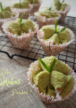 Foto resep Bolu Kukus Pandan