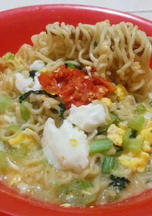 Foto resep Indomie Kuah Telor Pedas