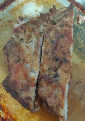Una foto de Costillas al horno