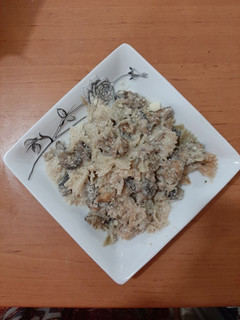 عکسی از دستور پاستا مرغ آلفردو