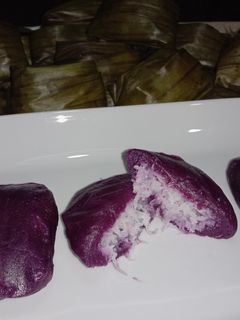 Foto resep Kue bugis ubi ungu