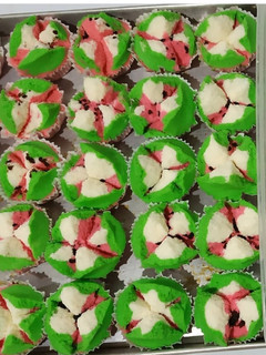 Foto resep Bolu kukus semangka