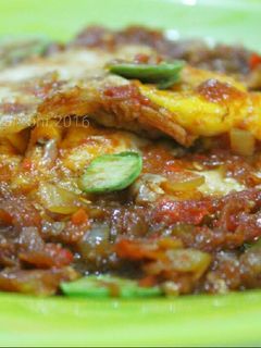 Foto resep Telur Goreng Sambal Pete