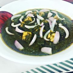 A picture of Palak paneer Recipe.