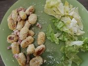 Une photo de gnocchis crème fraîche