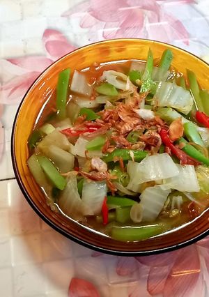 Foto resep Sayur labu dan sawi