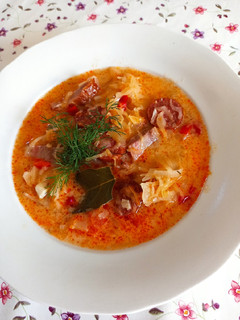 Hajdúsági káposzta 🍲leves recept fotója