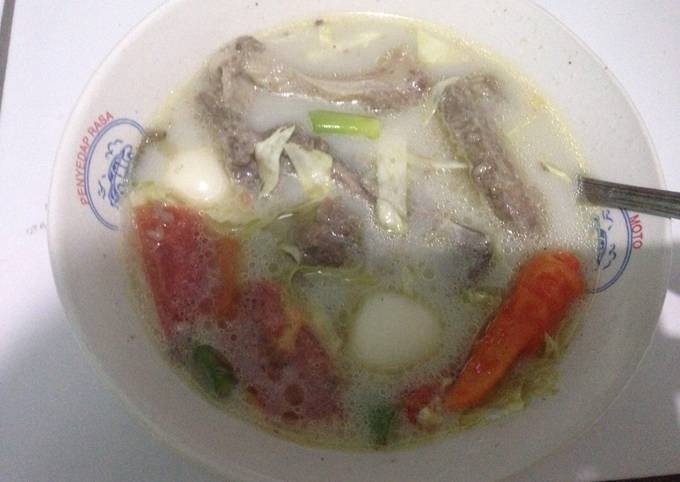 Resep Soto betawi kuah santan ala ibun malik, Top Markotop