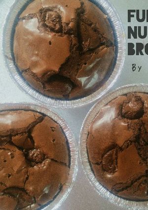 Foto resep Fudgy Nutella Brownies