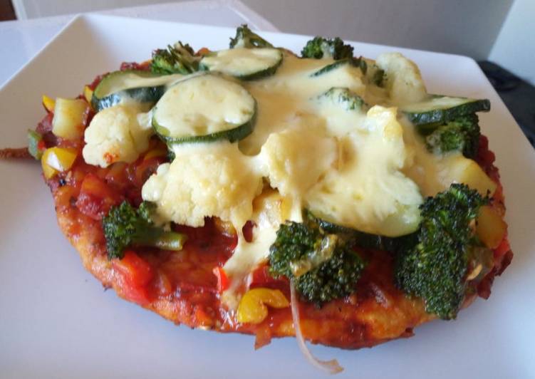 Step-by-Step Guide to Prepare Super Quick Homemade Vegetarian pizza #baking contest