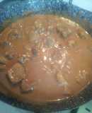 Pollo al chocolate
