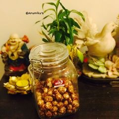 Jaggery Caramelised Fox-nuts/Gud Makhana A picture of Jaggery Caramelised Fox-nuts/Gud Makhana.