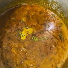 A picture of Chana dal tamatar.
