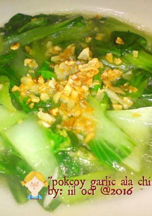 Foto resep Pokcoy Garlic ala Chinese Resto
