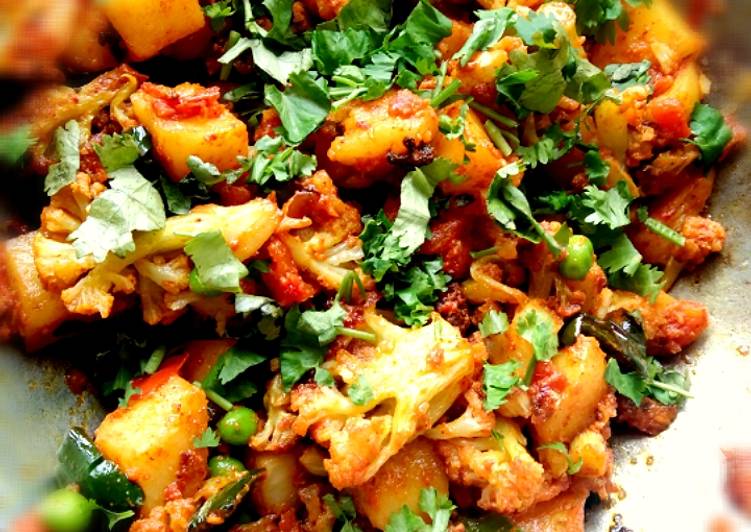 Easiest Way to Prepare Alu gobhi ki sabzi