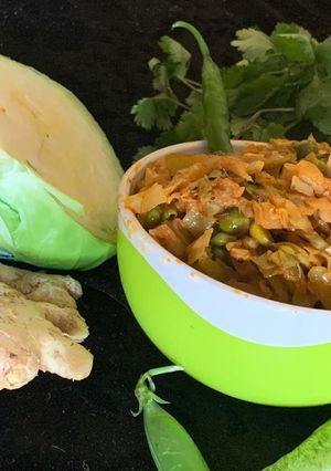पत्तागोभी की सब्जी (patta gobi ki sabzi recipe in Hindi) रेसिपी मुख्य फोटो