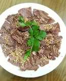 Bắp bò ngâm mắm chua ngọt