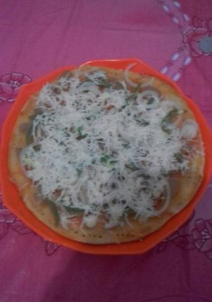 Foto resep Pizza ayam sosis teflon