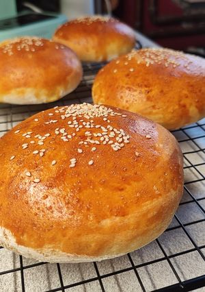 Hamburger zsömle recept fotója