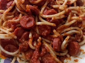 Gambar Spaghetti bolognese cara simple
