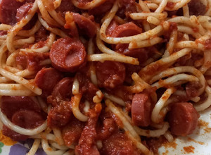 Gambar Spaghetti bolognese cara simple