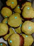 Mandulás sütinyalóka (cake pop)