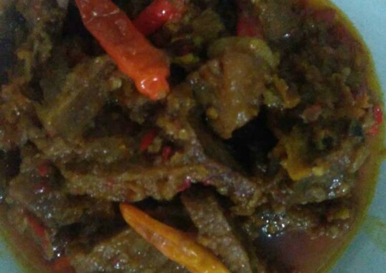 Resep Oseng daging mercon Anti Gagal