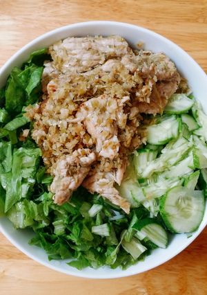 Hình của món Bún xào miền Tây.