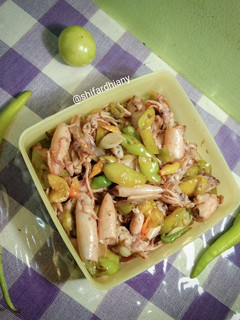 Foto resep Tumis Cumi Asin Hejo